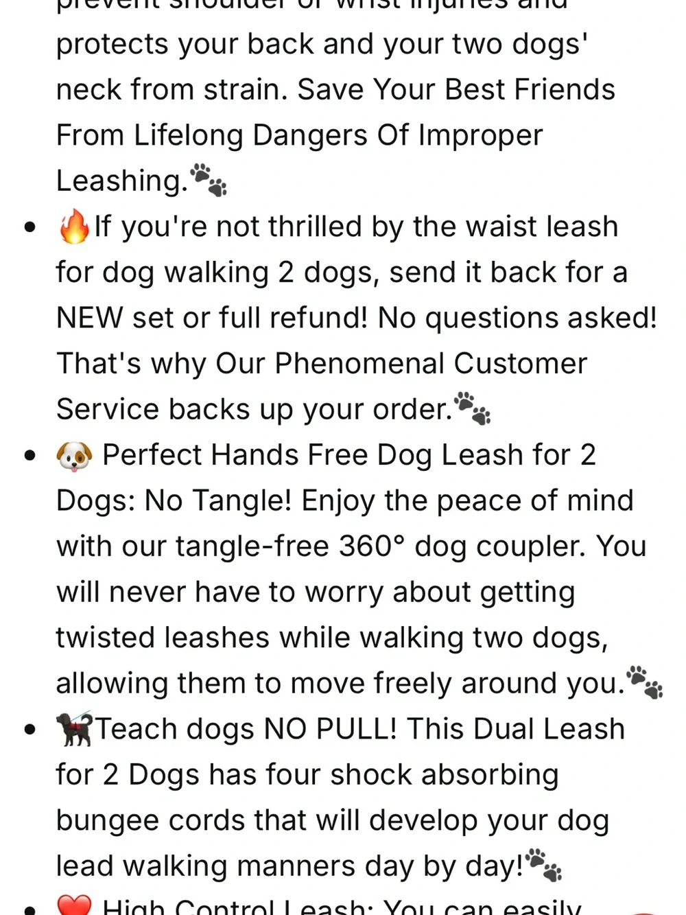 Olive Green & Orange Hands-Free Walk 2 Dogs Leash